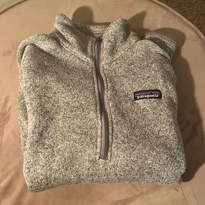 Women’s Gray Patagonia Quarter Zip